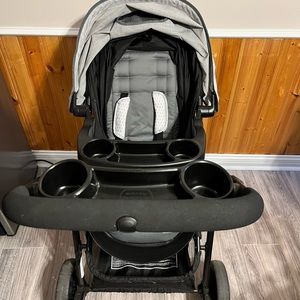 Graco Mode Stroller with infant car seat/base.